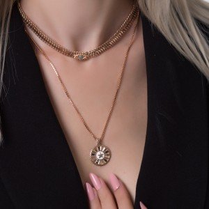 Yıldız Işığı Kare Örme Zincir