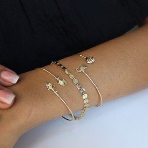 Bir Deniz Kabuğu Bir Denizatı Bilezik