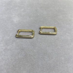 Rectangle Küpe