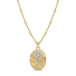 Golden Blossom Art Deco Kolye