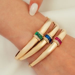 Lively Art Deco Bilezik