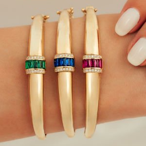 Lively Art Deco Bilezik