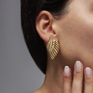 Golden Verla Art Deco Küpe